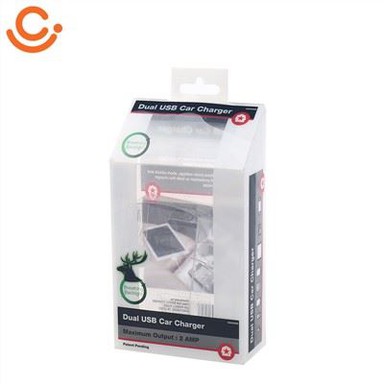 Boîte d'emballage de chargeur en plastique